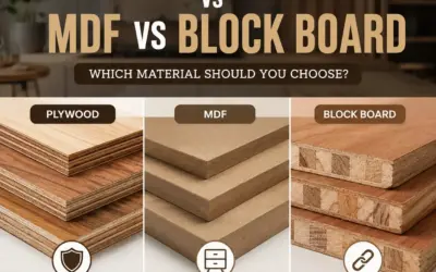 Plywood vs MDF vs Block Board: Which Material Should You Choose?